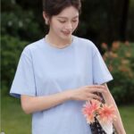 2026 summer new versatile pure cotton short sleeved T-shirt