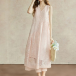Lace Embroidered Dress
