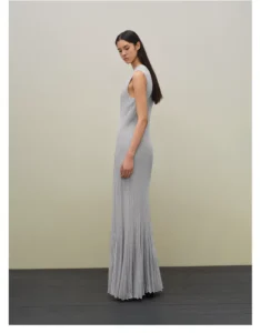 Urban Knitted Dress, Elegant and Stylish for Women, Tailored Long Dress