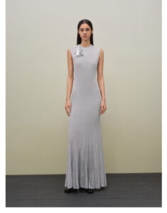 Urban Knitted Dress, Elegant and Stylish for Women, Tailored Long Dress