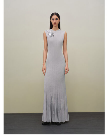 Urban Knitted Dress, Elegant and Stylish for Women, Tailored Long Dress