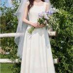 Acetic acid early spring beautiful suspender dress