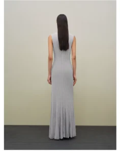 Urban Knitted Dress, Elegant and Stylish for Women, Tailored Long Dress